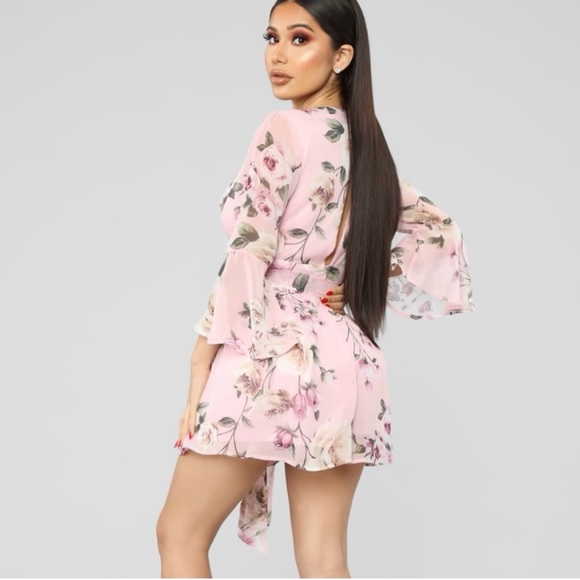 Fashion Nova Stay Beautiful romper - Picture 2 of 11